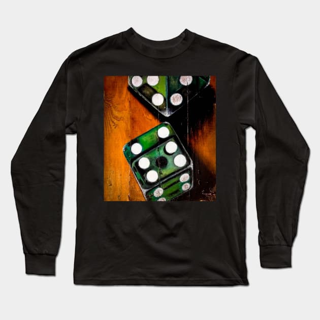 Roll the Dice Long Sleeve T-Shirt by SeanKalleyArt